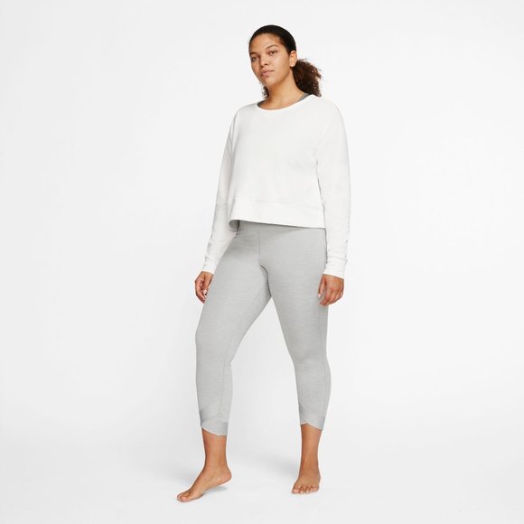 Nike women's Yoga Long Sleeve Open Back